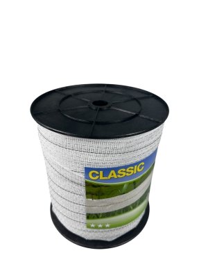 Taśma ogrodzeniowa CLASSIC 200m x 40mm biała