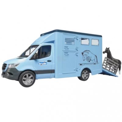 Samochód do przewozu zwierząt MB Sprinter z 1 koniem