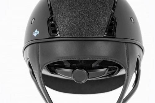kask jeździecki Kask jeździecki Eclipse, czarny, 52-56 cm, Covalliero