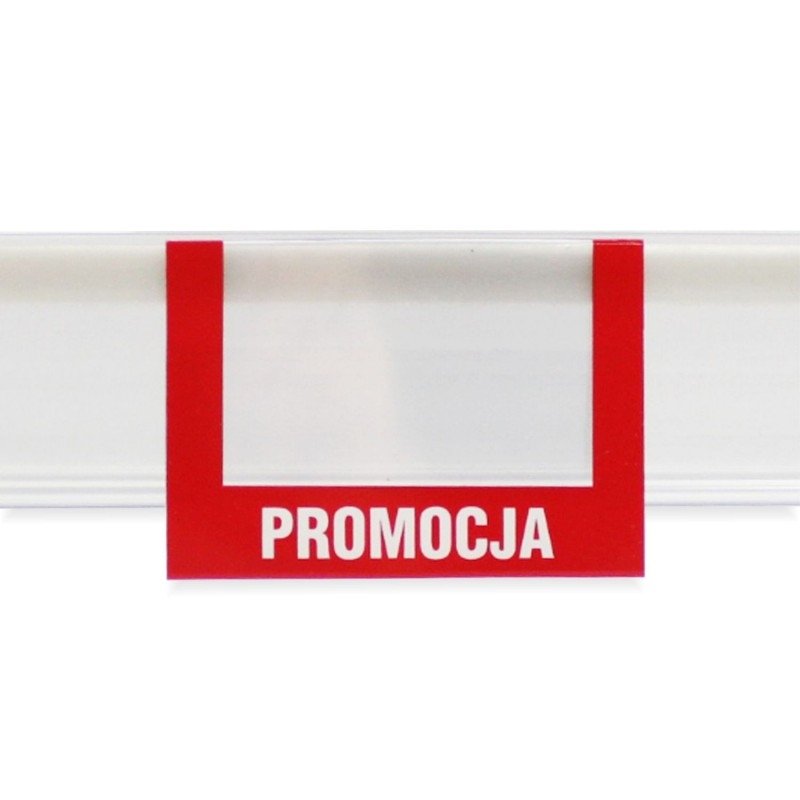 Nakładki na listwę cenową - PROMOCJA - 10szt