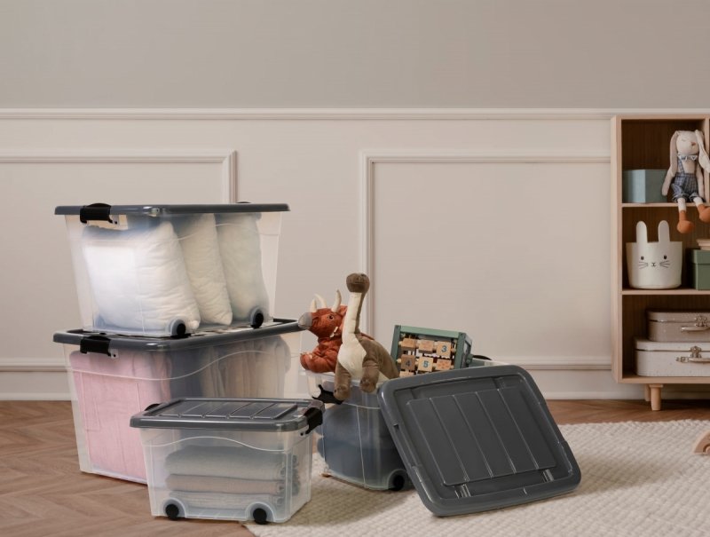 Pojemnik Roller Box do przechowywania, na zabawki 100L - kolory