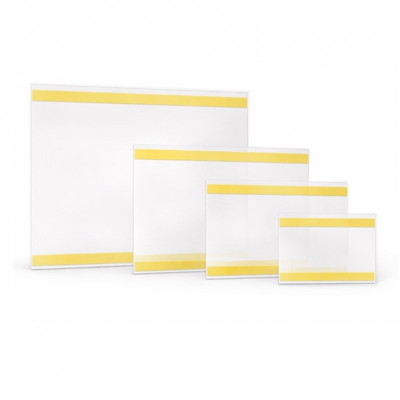 kieszeń samoprzylepna z taśmą A4 pozioma