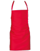 Fartuch przedni - czerwony