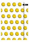 2x TECZKA rysunkowa A4 z gumką FUN SMILE BIAŁA (18411SET2CZ)