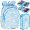 ZESTAW 2 el. Plecak wczesnoszkolny CoolPack JERRY 21 L stokrotki, DAISY SUN (F029834SET2CZ)