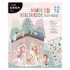 ZESTAW Kreatywny domek 3D DLA KSIĘŻNICZEK Kidea (KDOKKA)