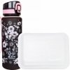Zestaw bidon i śniadaniówka CoolPack BRISK kwiaty, HELEN 600 ml (Z16744+93491CP)