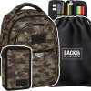 ZESTAW 3 el. Plecak wczesnoszkolny BackUP 24 L MORO (PLB6P60SET3CZ)