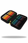 Piórnik CoolPack potrójny z wyposażeniem JUMPER 3 piłka nożna, GOAL TIME (F067701)