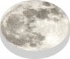 4x Gumka do mazania szkolna GALAXY Księżyc (12525SET4CZ)