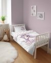 Pościel UNICORN Jednorożec komplet pościeli MAYA MOO 100x135 cm FIOLET (5001A)