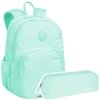 ZESTAW 2 el. Plecak CoolPack RIDER  27 L miętowy, PASTEL / POWDER MINT (F109645SET2CZ)