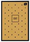 Zeszyt A4 60 kartek w kratkę SOFT TOUCH CHESS mix (13980)