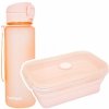 Zestaw bidon i śniadaniówka CoolPack BRISK PASTEL / POWDER PEACH 600 ml  (Z16650+Z12650)