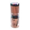 5 x Ołówek z gumką grafitowy MILAN Copper HB MIEDZIANY (0714148ZESTAW)