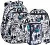 ZESTAW 3 el. Plecak CoolPack PICK  23 L piesek, DOGS PLANET (F099708SET3CZ)