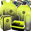 ZESTAW 5 el. Plecak CoolPack PICK  23 L żółte ombre, GRADIENT LEMON (E99510SET5CZ)