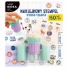 STEMPEL Z NAKLEJKAMI pieczątka 150 NAKLEJEK KIDEA (NS150KA)