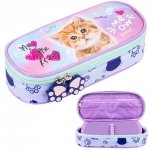 Piórnik szkolny saszetka ST.RIGHT My Little Friend PASTEL KITTY Kotek PC1 (68814)