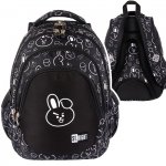 Plecak szkolny młodzieżowy ST.RIGHT K-pop Cooky, CLEVER BUNNY BP6 (65554)