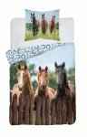 Pościel HORSES Konie Koń 160 x 200 cm komplet pościeli (3628A)