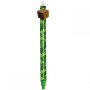 Długopis żelowy wymazywalny automatyczny miejska dżungla, CITY JUNGLE ZIELONY (06363CP)