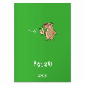 Zeszyt tematyczny przedmiotowy A5 60 kartek w linię EKO z polipropylenową okładką JĘZYK POLSKI (00004)
