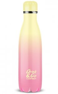 Bidon Drink&Go butelka termiczna CoolPack 500ml pastelowe ombre, GRADIENT PEACH (Z04514)