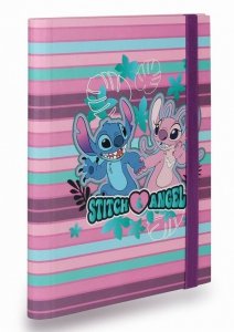 Teczka skrzydłowa z gumką A5 przestrzenna STITCH (78447)
