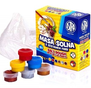 Masa solna z zestawem farb ASTRA (80080)