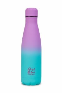 Bidon Drink&Go butelka termiczna CoolPack 500ml fioletowe ombre, GRADIENT BLUEBERRY (Z04505)