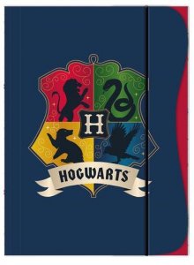 Teczka rysunkowa A4 z gumką Harry Potter HOGWARTS (02932)
