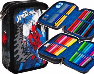 Piórnik CoolPack dwukomorowy z wyposażeniem JUMPER 2 SPIDERMAN (F066777)