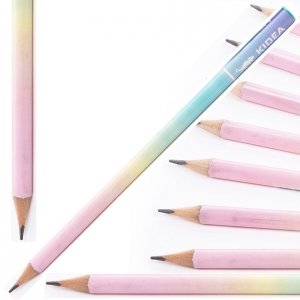 Ołówek szkolny trójkątny HB KIDEA Ombre  (OTNKA)