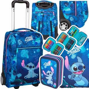 ZESTAW 3 el. Plecak CoolPack COMPACT 27 L na kółkach STITCH (F086780SET3CZ)