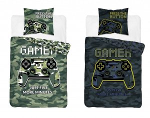 Pościel świecąca w ciemności GAMER PADY MORO 160 x 200 cm (3578A)