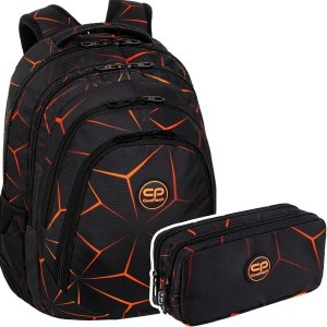 ZESTAW 2 el. Plecak CoolPack DRAFTER 28 L lawa, LAVA (F010749SET2CZ)