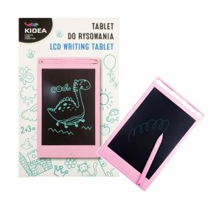 Tablet do rysowania LCD Kidea różowy Matryca 8 (TRCKA)