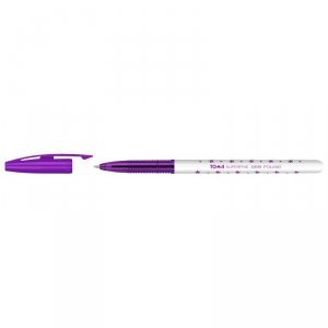 Długopis w gwiazdki 0,5 mm TOMA, fioletowy (TO-059-65)