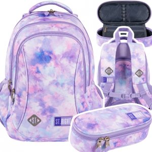 ZESTAW 2 el. Plecak wczesnoszkolny ST.RIGHT pastelowy, PASTEL DREAM BP26 (65875SET2CZ)