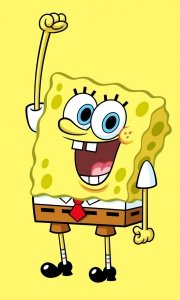 Ręcznik dziecięcy Spongebob Kanciastoporty 30 x 50 cm  (SBOB235013)