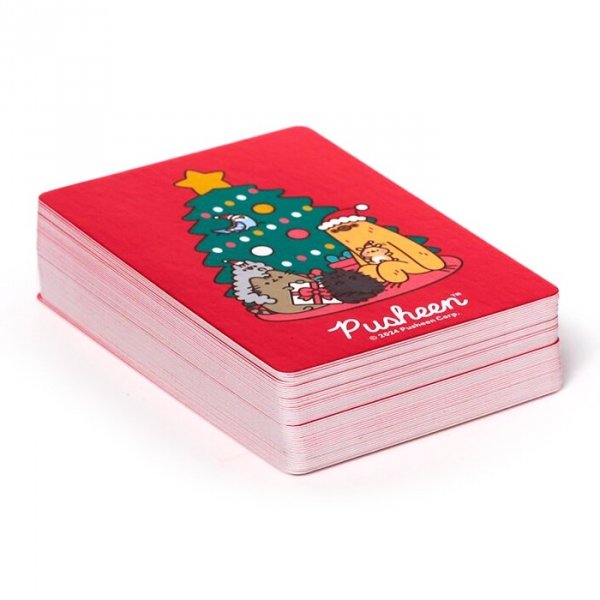 KARTY DO GRY PUSHEEN ŚWIĄTECZNE talia kart (XPCARD15)