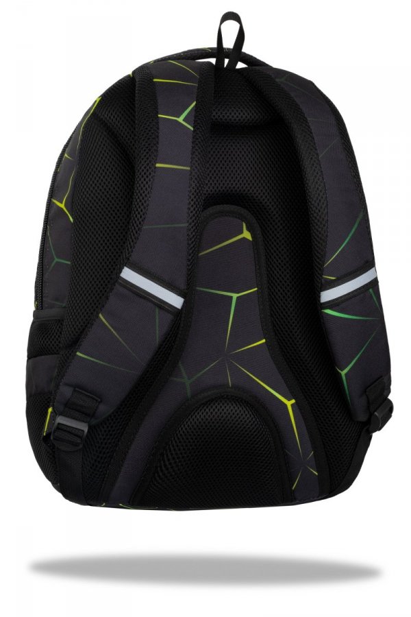 ZESTAW 5 el. Plecak CoolPack DRAFTER 28 L zielone wzory, QUAKE (F010750SET5CZ)