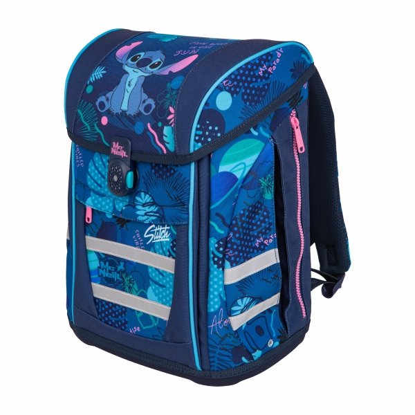 ZESTAW 3 el. Tornister Plecak kasetonowy CoolPack TENERIS 18 L STITCH (F137780SET3CZ)