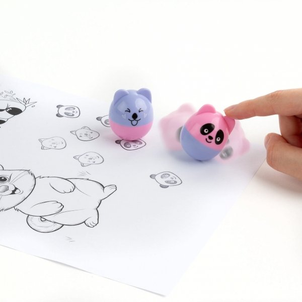 Stempelki WAŃKA WSTAŃKA PANDA I KUOKA pieczątki KIDEA (SWWPKKA)