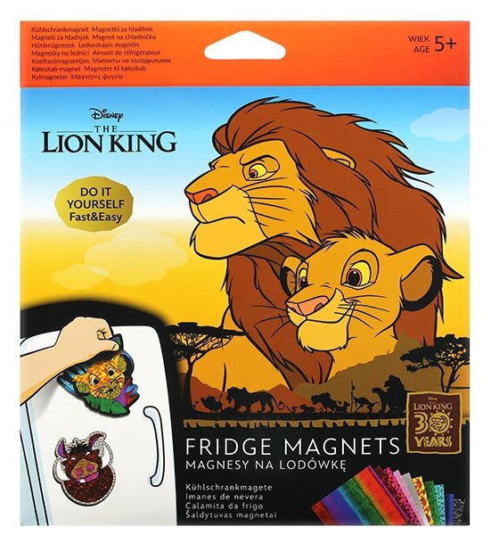 Magnesy na lodówkę 4 szt KRÓL LEW Coolpack (79116PTR)
