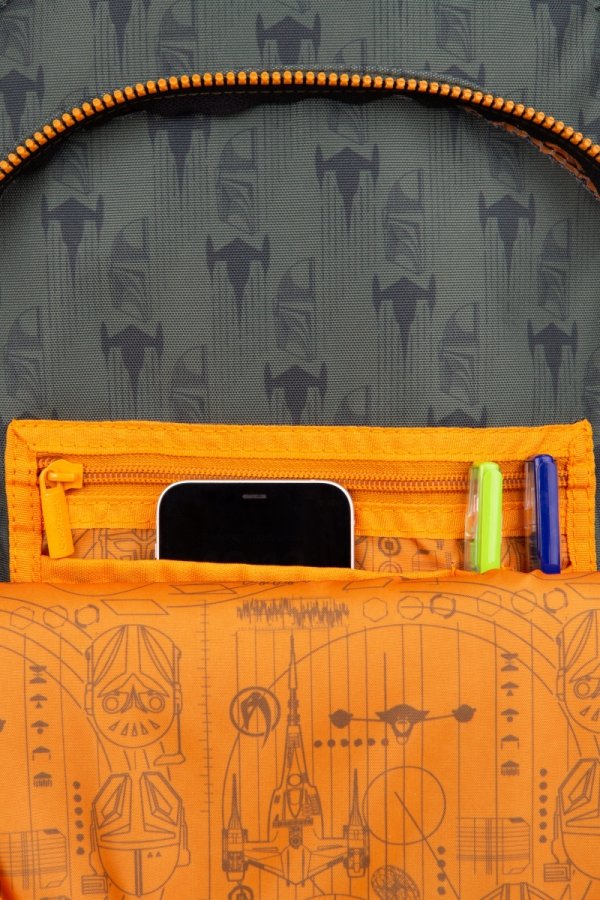 Plecak CoolPack JACK na kółkach Star Wars, MANDALORIAN (F107781)