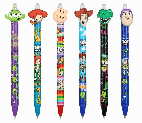 6x Długopis żelowy wymazywalny automatyczny TOY STORY (78300PTRSET6CZ)