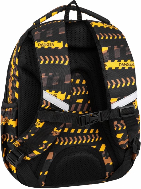 ZESTAW 2 el. Plecak wczesnoszkolny CoolPack JERRY 21 L strefa robót, DON`T DO IT (F029825SET2CZ)