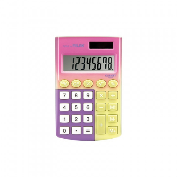  Kalkulator kieszonkowy SZKOLNY Milan SUNSET (151008SN)